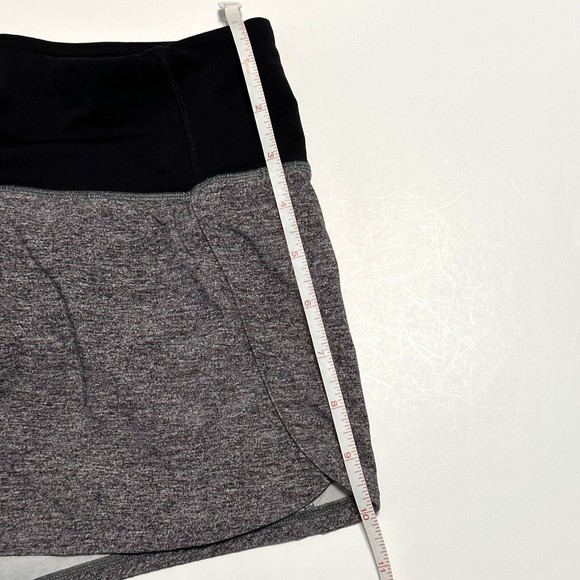 Lululemon RUN TIMES SHORTS II *4" Heather Lux Multi Black SWIFT Size 4 - Picture 6 of 12